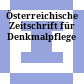 Österreichische Zeitschrift für Denkmalpflege