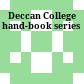 Deccan College hand-book series