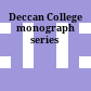 Deccan College monograph series