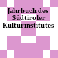 Jahrbuch des Südtiroler Kulturinstitutes