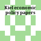 Kiel economic policy papers