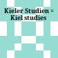 Kieler Studien : = Kiel studies