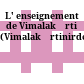 L' enseignement de Vimalakīrti : (Vimalakīrtinirdeśa)