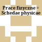 Prace fizyczne : = Schedae physicae