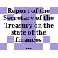 Report of the Secretary of the Treasury on the state of the finances : for the year ending June 30 ..