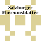 Salzburger Museumsblätter
