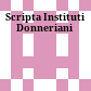Scripta Instituti Donneriani
