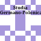 Studia Germano-Polonica