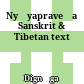 Nyāyapraveśa : Sanskrit & Tibetan text