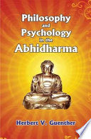 Philosophy and psychology in the Abhidharma