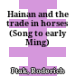 Hainan and the trade in horses : (Song to early Ming)