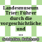 Landesmuseum Trier: Führer durch die vorgeschichtliche und römische Abteilung